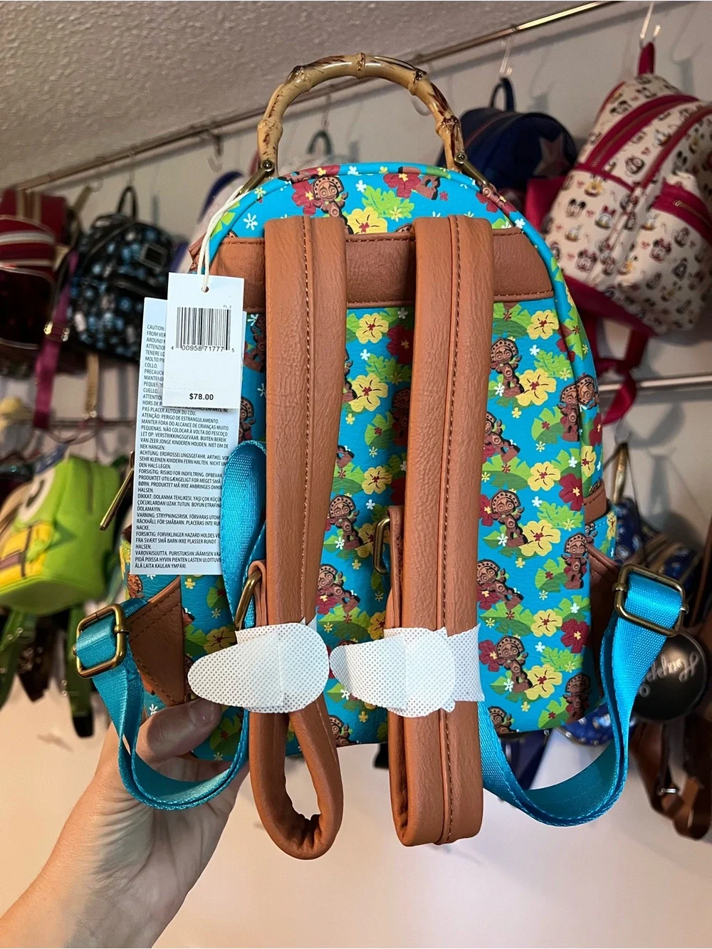 Disney Polynesian Resort Liungefly Mini Backpack with Ears